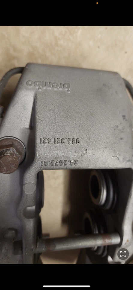 Pinzas de freno Brembo Porsche Boxster Cayman Carrera 911 986 987 1997-2012 Foto 4 de 4