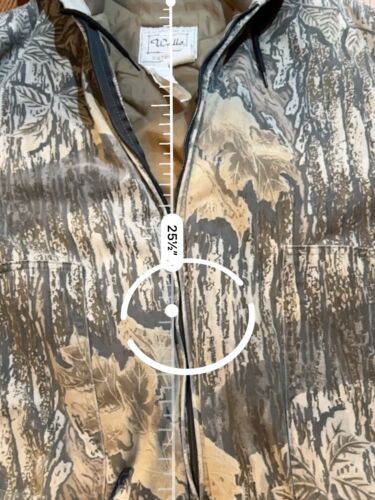 Vintage 1980s RealTree Walls Camo hooded insulated jacket XL - Picture 5 of 6
