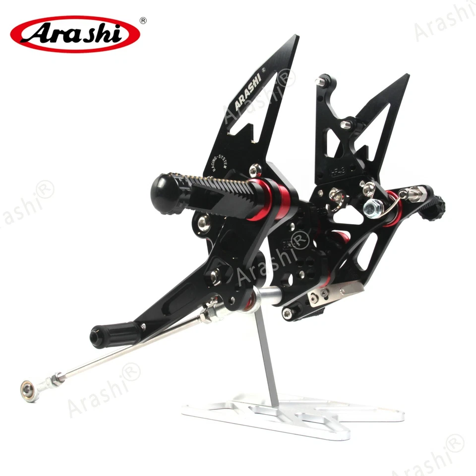 Reposapiés de carreras para Suzuki Hayabusa GSX1300R Gen 1 1999-2007 estriberas Foto 4 de 4