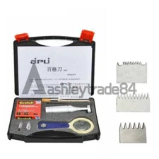 QFH Hot Cross Hatch Adhesion Tester Instruction Cross-Cut Tester Kit w/ 3 Blades