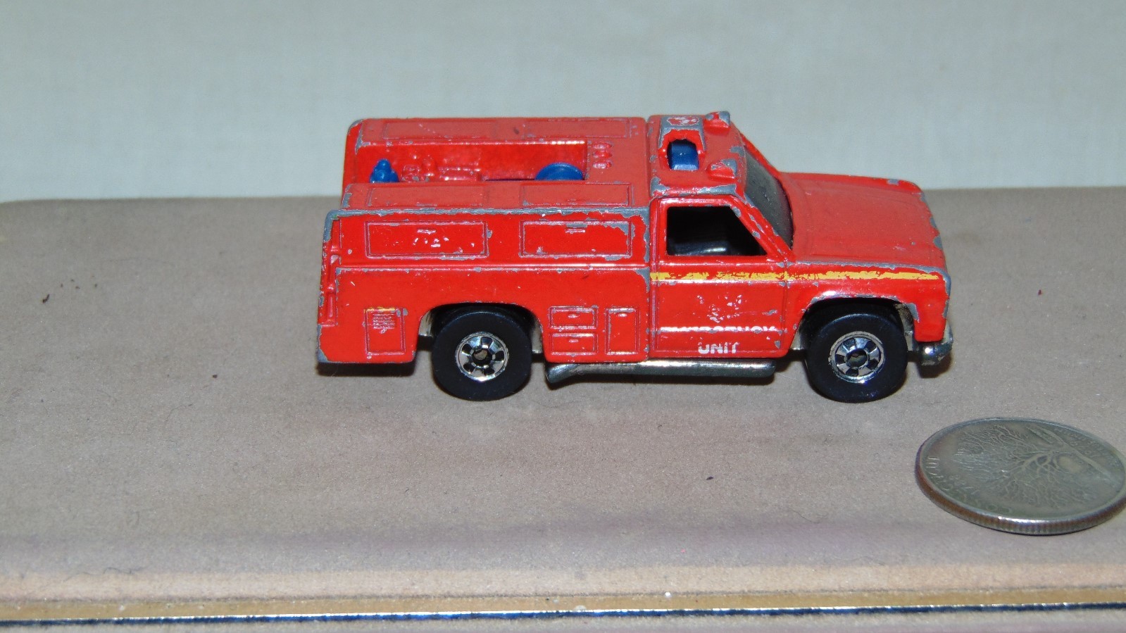 hot wheels 1974 fire truck