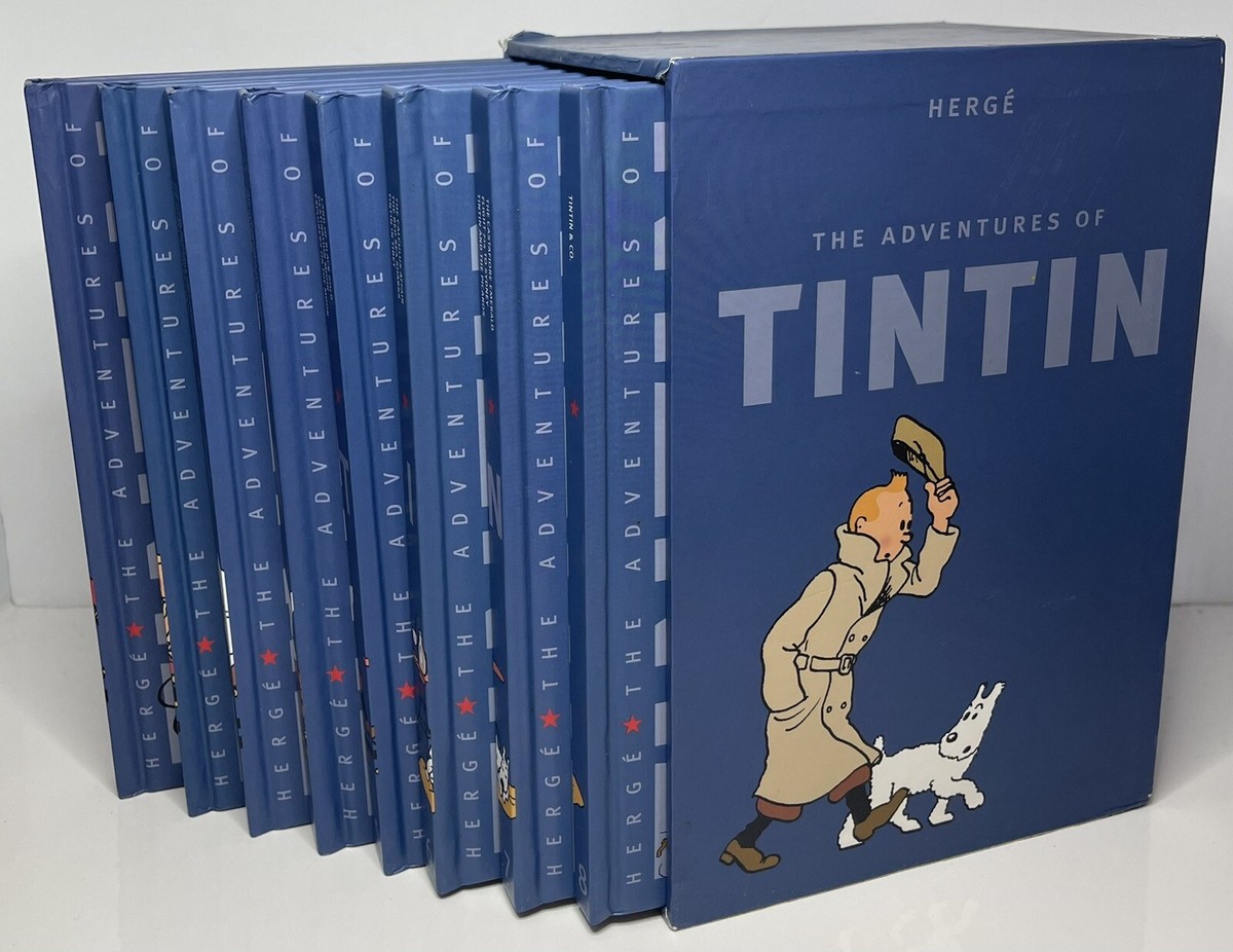 The Adventures of Tintin Collection Complete Box Set (Books