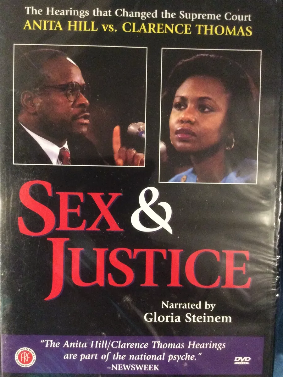 SEX & JUSTICE Anita Hill vs Clarence Thomas DVD Brand New Sealed