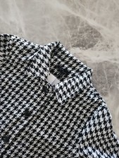 Nobody's Child MARIANNE Houndstooth Tweed Jacket - Size 12 - RRP £95