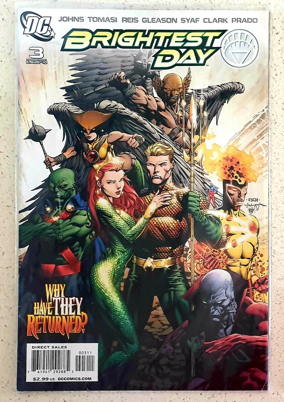 The Flash Brightest Day #3, 4 - The Brightest Day #3, 23, 24. DC Comics ...