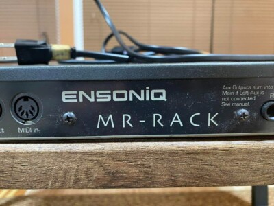 【ヴィンテージ名機】ENSONIQ MR-RACK (音源モジュール) ENSONIQ MR-RACK Sound Module – 256 Presets + GM 128 Sounds