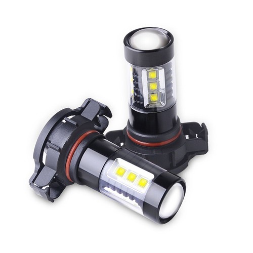 5202/H16 LED Fog Light Bulbs For Chevy Silverado 1500 2500HD 2007-2015 6000K 80W - Picture 10 of 13