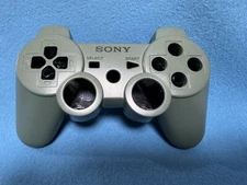 Official PS3 Dual Shock 3 Controller jungle green Case Shell Only