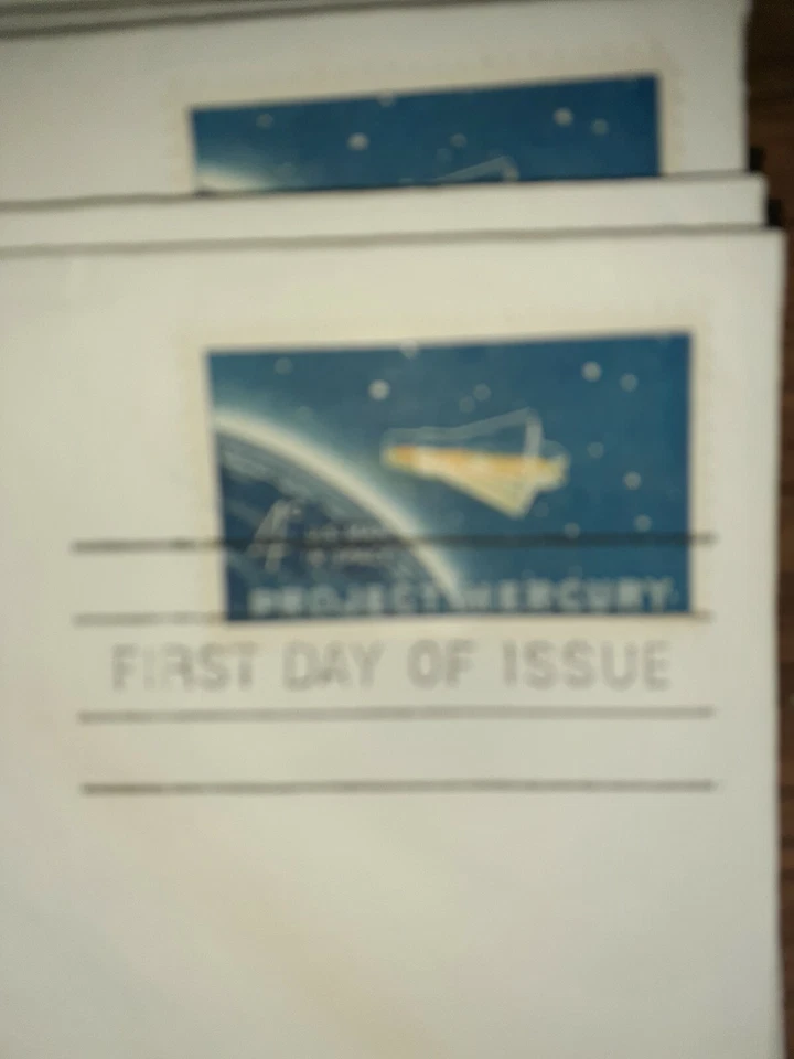 US Scott # 1193 Project Mercury First Day of Issue 15ct - Image 4 of 4