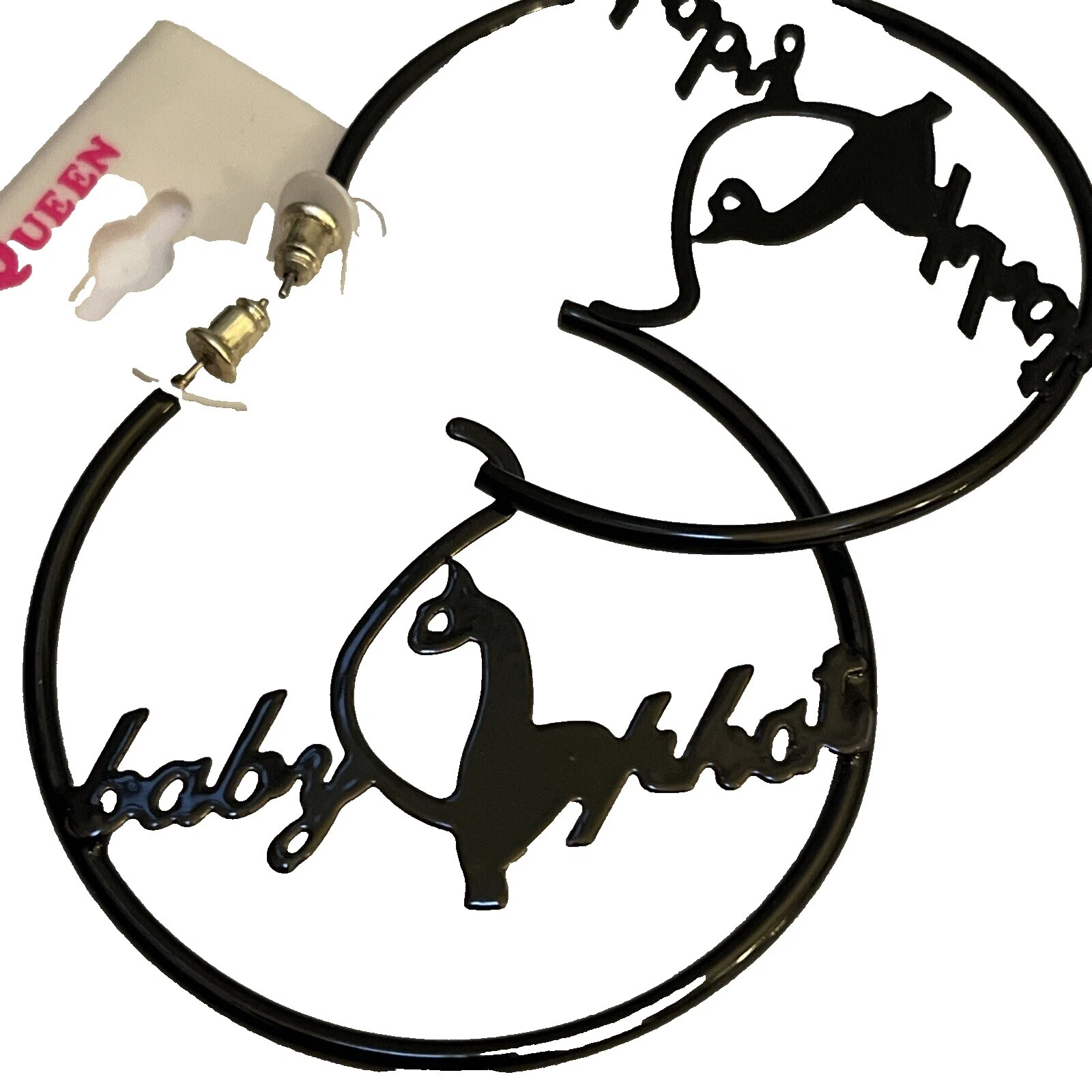 Модные серьги Baby Phat