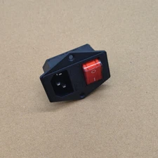 Power Entry On Off Switch W/Fuse Socket Power For Goplus 1100W Folding Treadmill