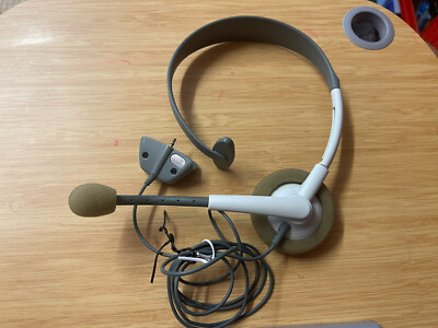 Microsoft XBOX 360 Headset Grey UK