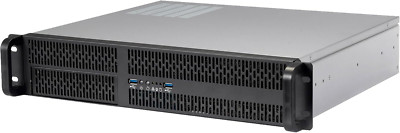 2U Server Chassis Rackmount Case | 4 3.5''/2.5'' HDD, 1 5.25'' Device | Micro-Atx C