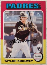 2024 Topps Heritage #154 - TAYLOR KOHLWEY