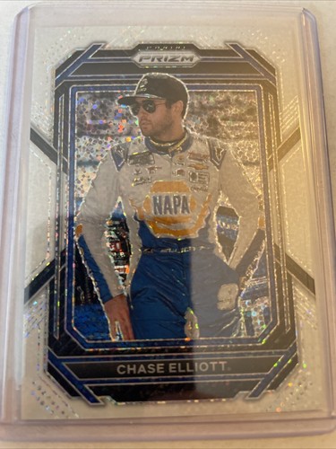 2023 Panini Prizm - Chase Elliott #5 White Sparkle Prizm - Picture 2 of 4