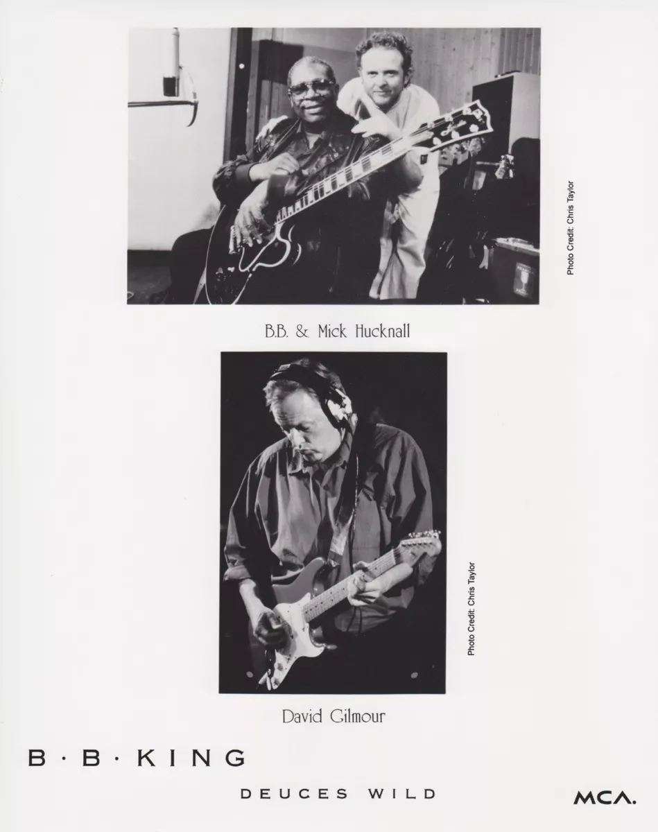 Vintage Press Photograph - B.B. KING - "DEUCES WILD" - MCA Records Photo |  eBay