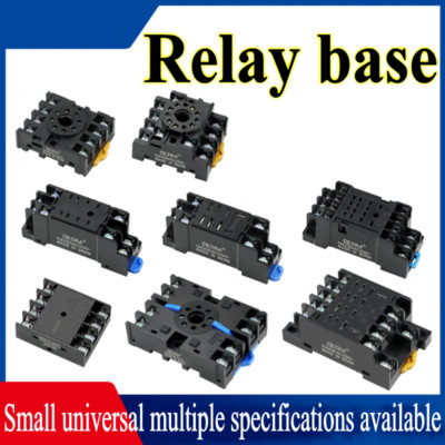 8 Pin 11 Pin 14 Pin Socket Relay Base For PYF08A DYF08A DTF08A Small Middle