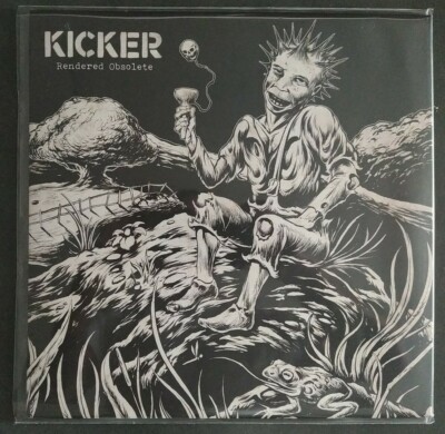 KICKER ''Rendered Obsolete'' - 2016 - 12'' milky clear vinyl - Ltd ED - US Version