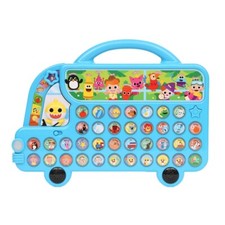  Pinkfong Korean Baby Shark Baby Shark Alphabet Bus Music Toy English PictureBoo