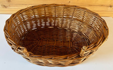 Small Wicker Pet Basket Cat Small Dog Bed 16'' x 11'' x 6.5''