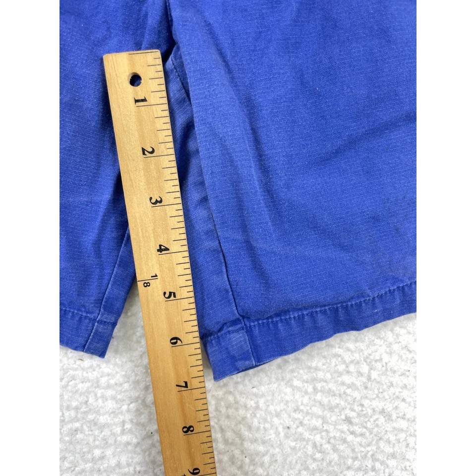 Mini Boden Niños 14Y Azul Carga Pantalones Cortos Cintura Elástica Bolsillos con Cremallera Algodón Informal Foto 4 de 4