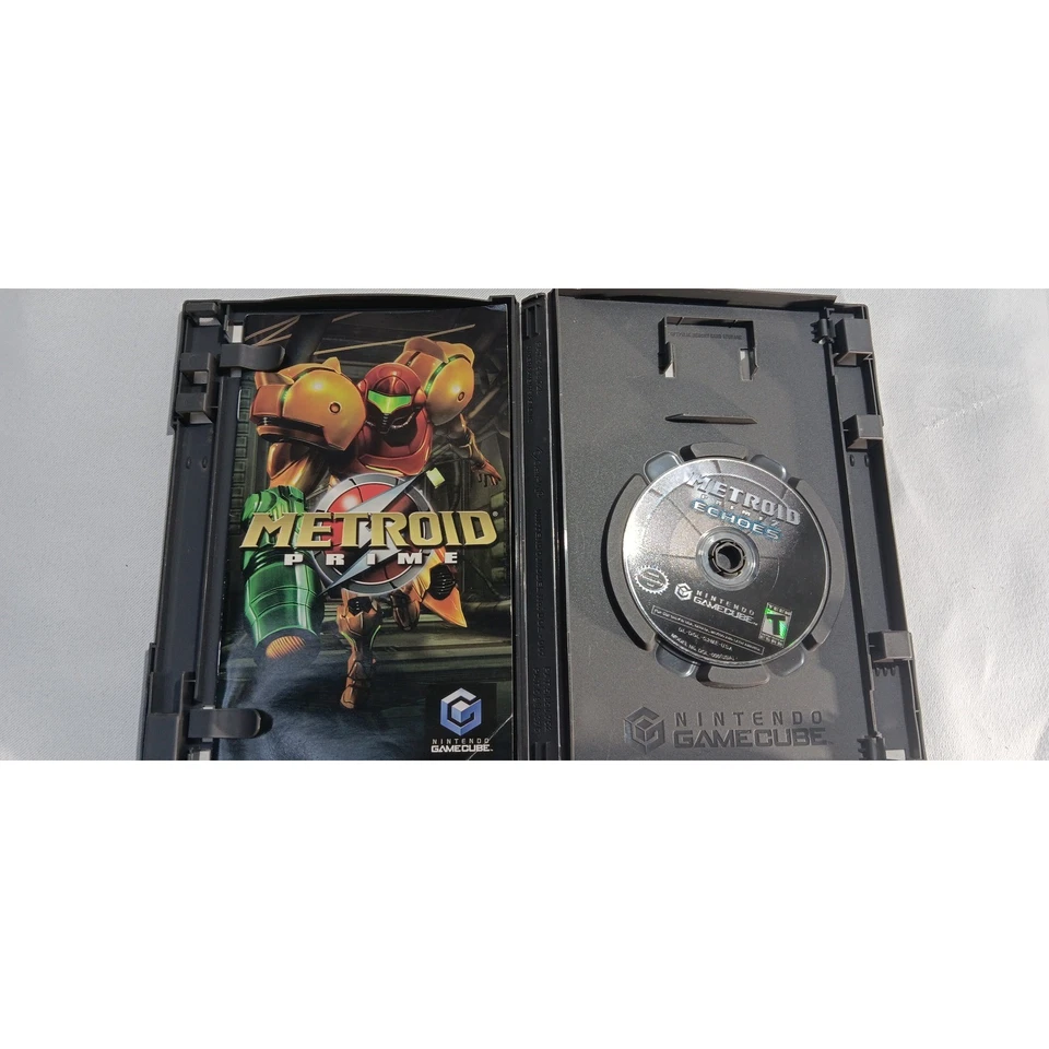 Metroid Prime Nintendo GameCube Game w/ Metroid Echoes Bonus Disc - Image 4 of 4