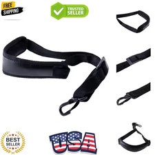 Saxophone Neck Strap Soft Sax Leather Padded for Alto Tenor Baritone Soprano
