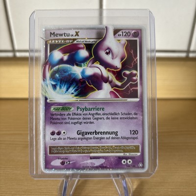 Pokemon TCG: Mewtu LV. X ; Diamond & Perl 144/146