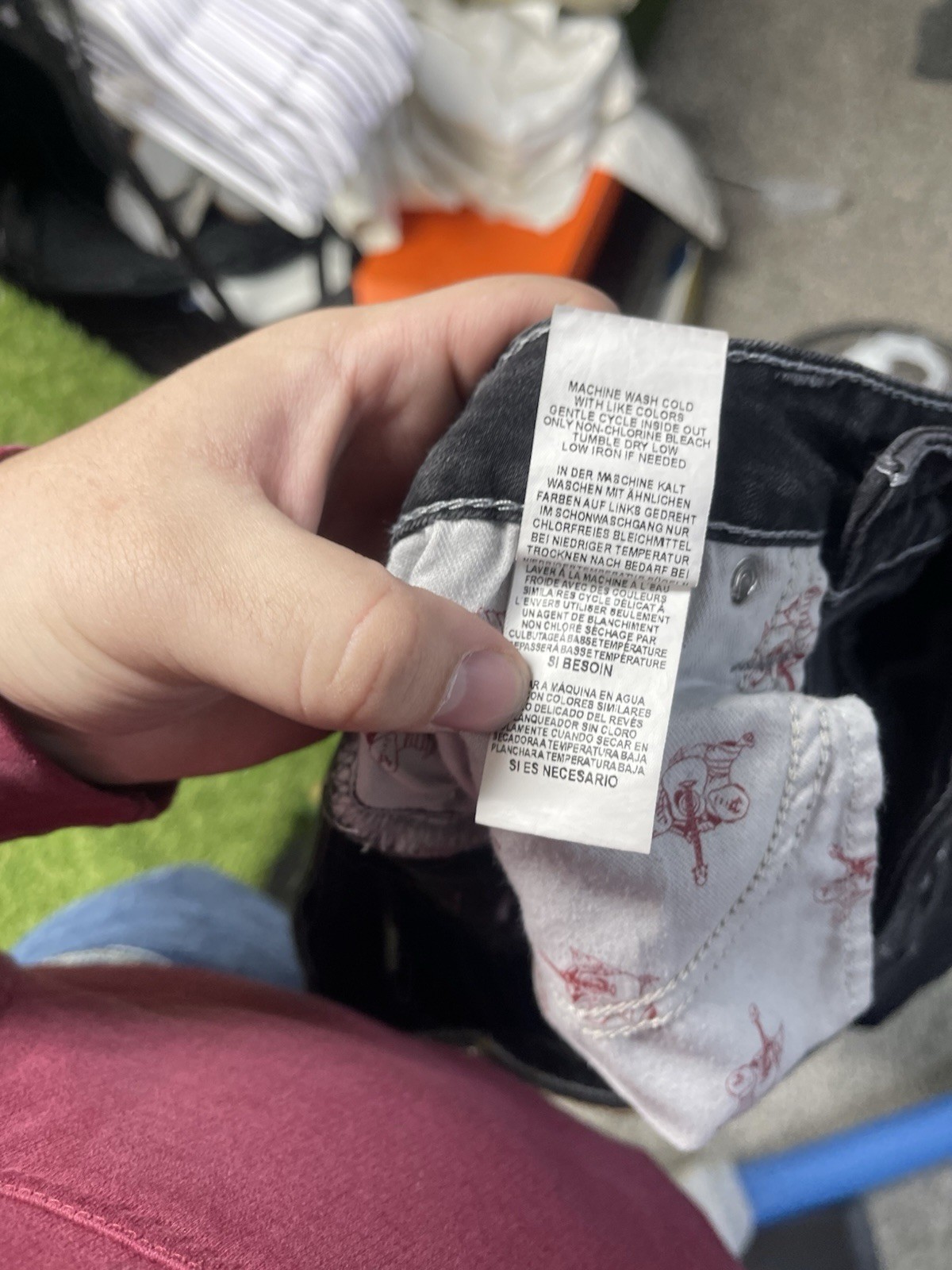 True Religion Jeans Womens 29 Jennie Curvy Black Mid Rise Super Skinny 29x27 thumbnail 12