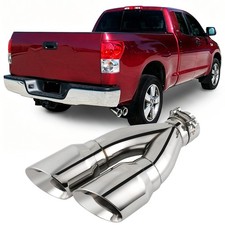 For Toyota Tundra 4.6l V8 Dual Exhaust Tip 3 To 4 Out 16 Long Stainless Steel