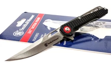 Smith & Wesson Carbon Steel Linerlock 24/7 Tactical Folding Pocket Knife EDC