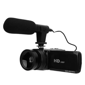 1080P Caméra vidéo 16MP 2.4in Caméra de Vlogging d'écran Flip 16X Zoom HD Numérique