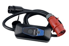 Cable de carga EV para herramientas láser - 32A trifásico T2 hembra - enchufe CEE (5 pines) con Cha