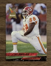 1993 Fleer Ultra Will Shields Rookie RC #206 Chiefs HOF SP 🔥