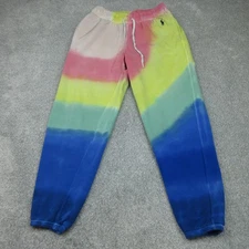 Ralph Lauren Joggers Mens Small Tracksuit Bottoms Sweats Pants RL PRL Colourful
