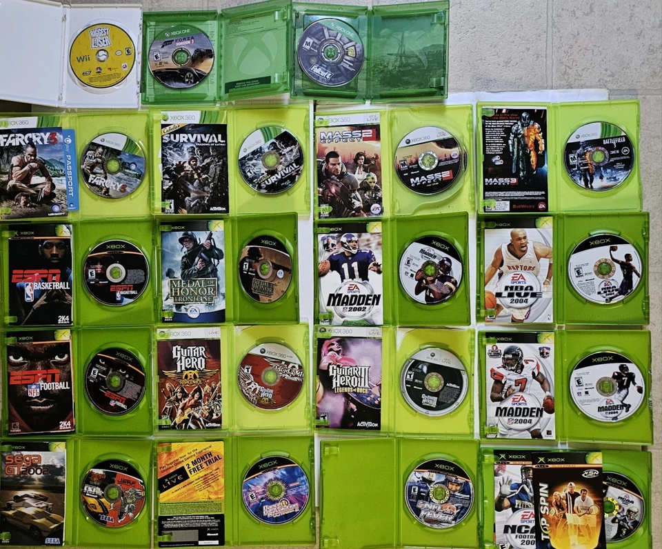 Xbox Lot of 25 Games (Xbox 360, Xbox One, Xbox, & Wii) - Image 4 of 4