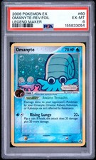 Omanyte EX Legend Maker Reverse Holo 60/92 PSA 6 Pokemon TCG on eBay
