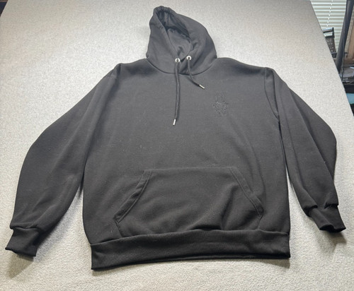 Denim Civilization Bins Graphic Hoodie M Black