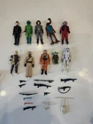 Vintage Star Wars 10 Figure LOT 70’s& 80’s Kenner Original Weapons LUKE YODA Etc