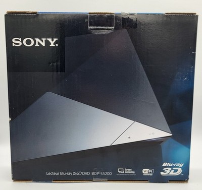 Sony Bluray 3D DVD Player BDP S5200 WiFi Certified mit Fernbedienung getestet
