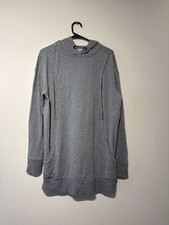 Seraphine Maternity Breastfeeding Hoodie Size Small Grey Soft Material