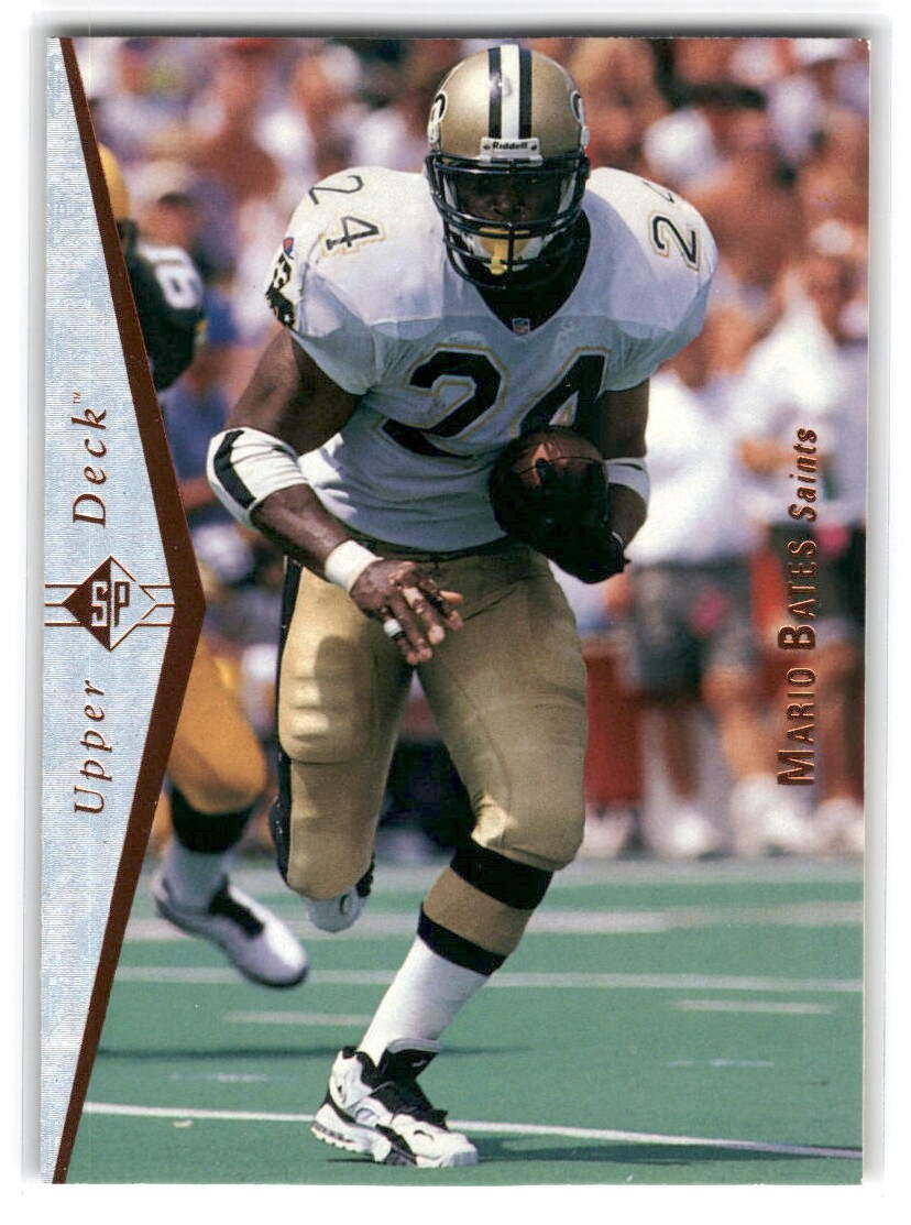 Mario Bates 1995 SP FOOTBALL #74 New Orleans Saints