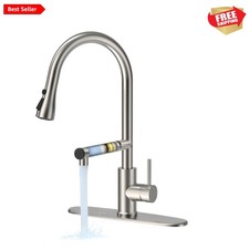 Kitchen Faucets, Upgraded Filter Water Kitchen Faucet with Pull Down Sprayer,...
