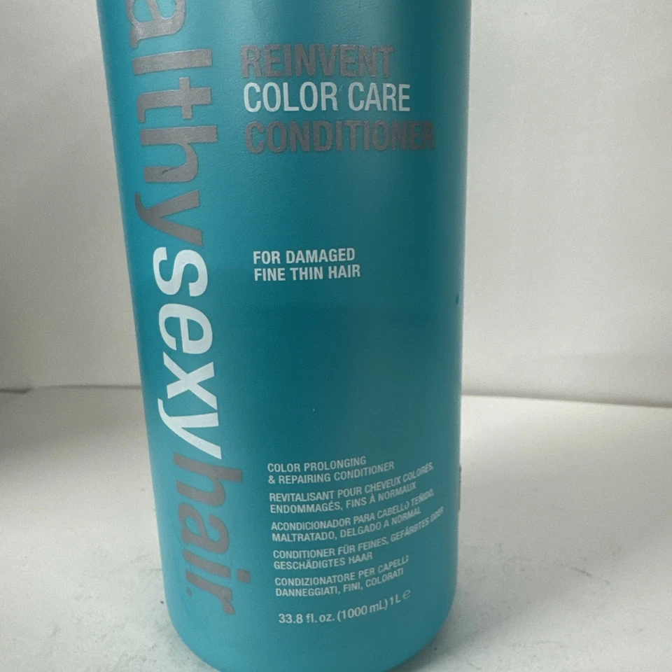 HEALTHY SEXY HAIR REINVENT COLOR CARE SHAMPOO FOR DAMAGED FINE THIN HAIR 33.8 OZ - Image 2 of 4