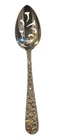S. Kirk & Son Repousse Sterling Silver Slotted Serving Spoon 8.25"