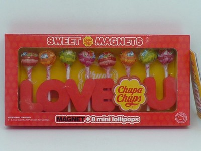 CHUPA CHUPS SAMMLERBOX MIT GROSSEM MAGNETEN