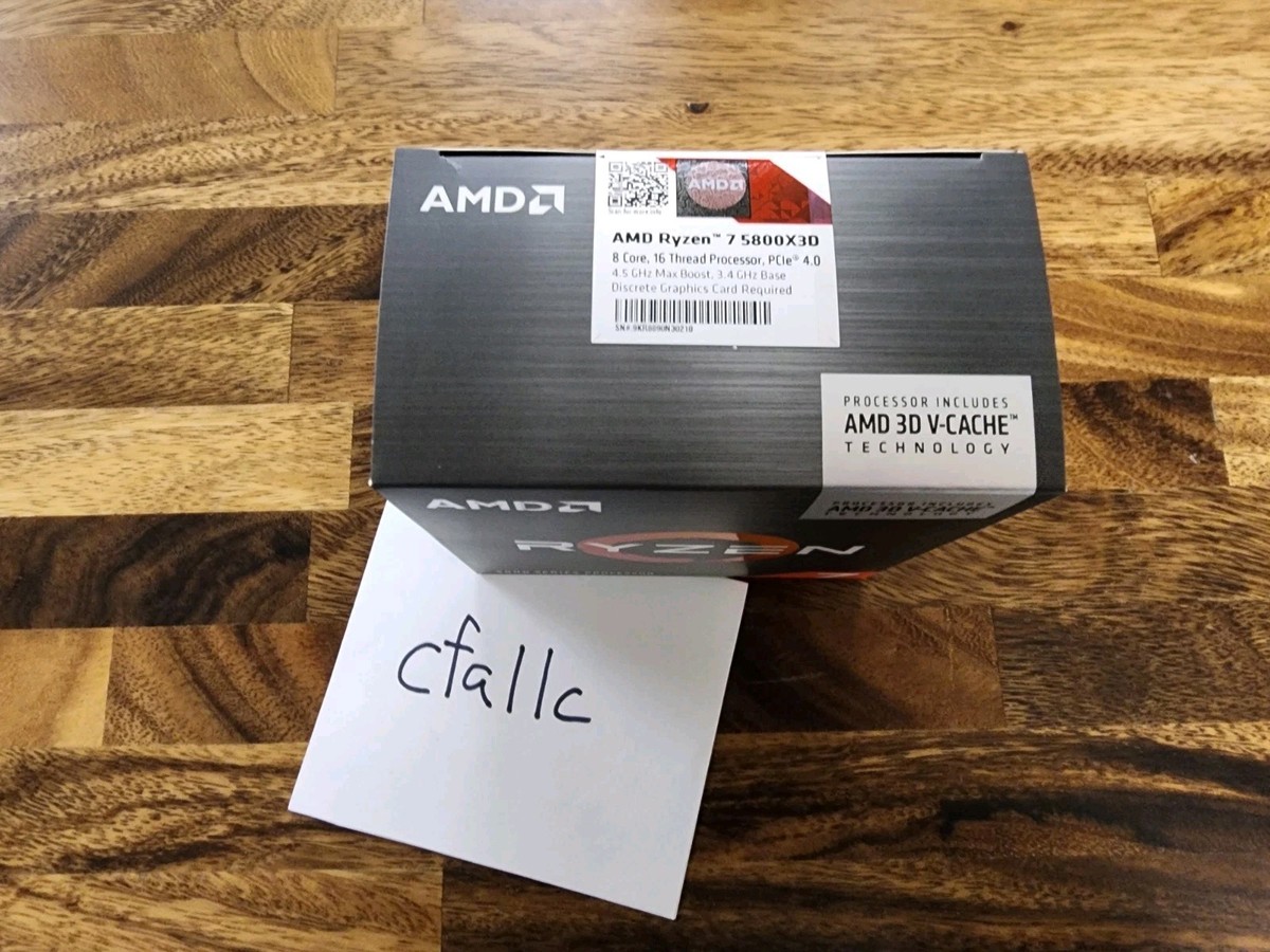 Buy AMD Ryzen 7 5800X3D Processor (3.4GHz, 8 Cores, AM4) - 100