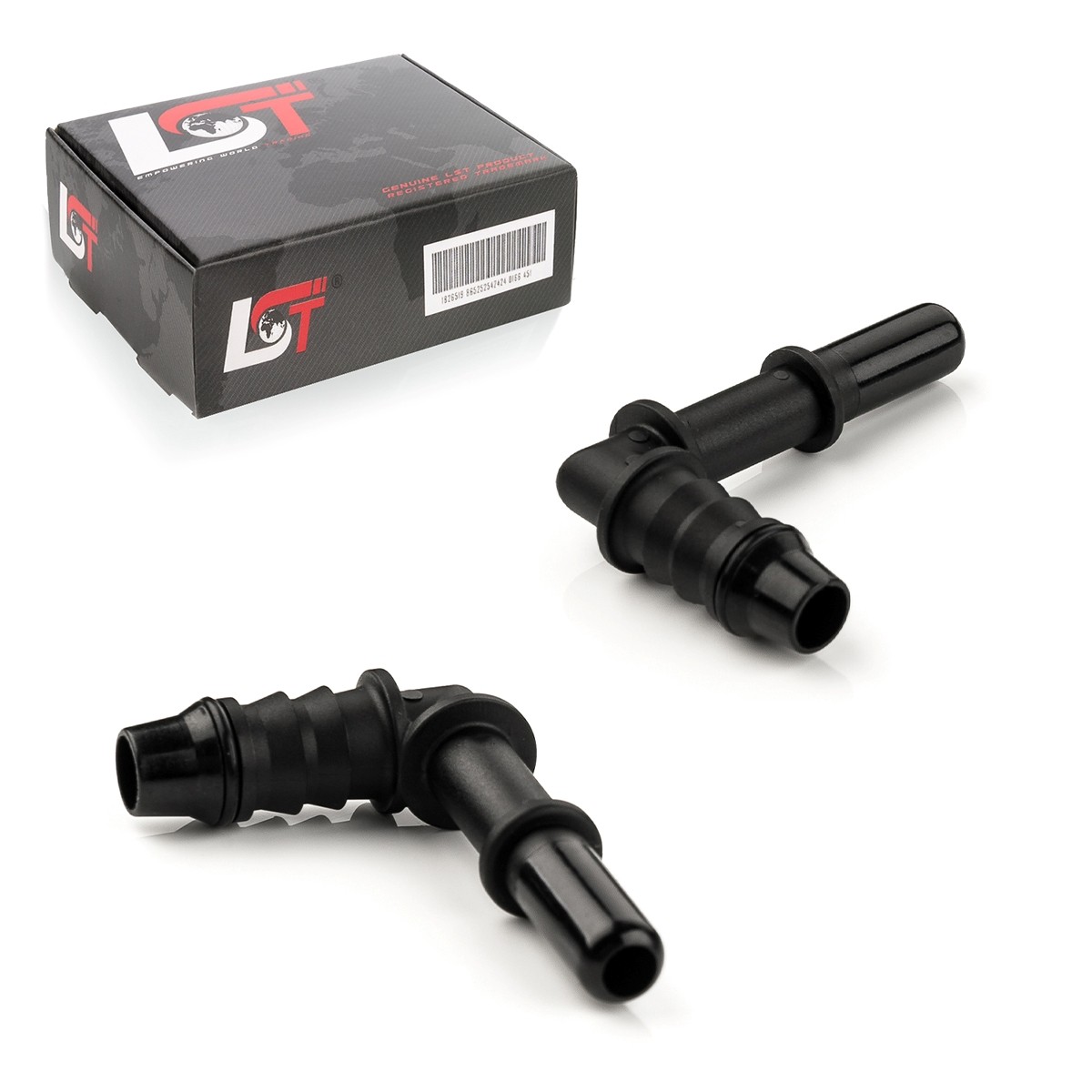2x Counterpart Quick Release 90° Fuel Line Coupling 7.89x8mm for SAAB