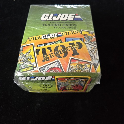 Sealed Box GI Joe 1987 Comic Images Hasbro Set 50 Packs 250 Cards - Picture 1 of 7