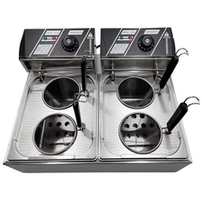 Commercial Pasta Cooker Electric Noodle Cooker with 4 Baskets for Restaurant